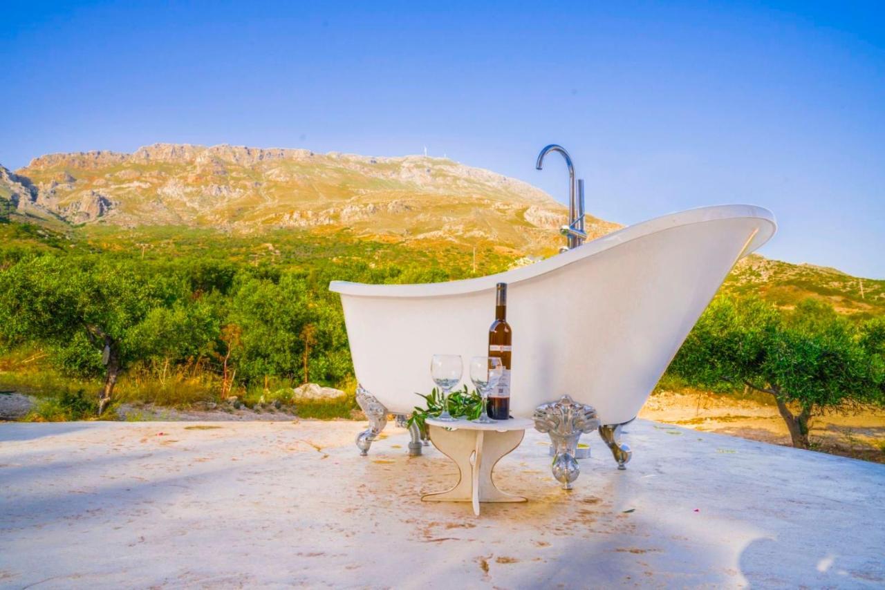 Panstel Bungalows In Kerames Rethymno Exteriér fotografie